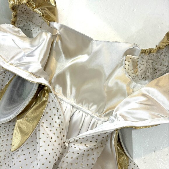 Golden Tinker Bell Fairy Dress Secrets Nunley Collection Child NWT NOS - Picture 8 of 15